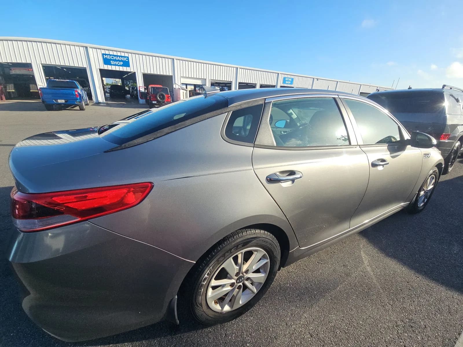 2016 Kia Optima — rear