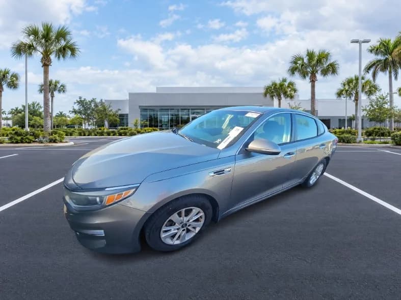 2016 Kia Optima LX — three-quarter front